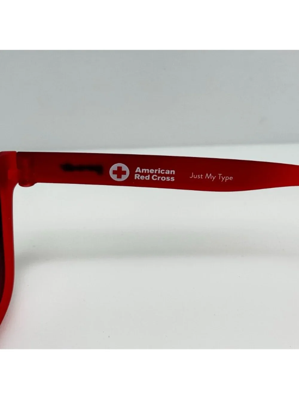 Goodr Sunglasses American Red Cross Just My Type W/ Bag D